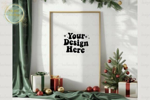 Download Christmas Wall Art Mockup - Premium Resources
