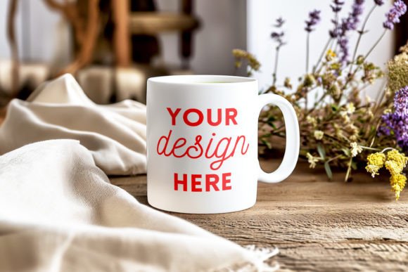 Download White Ceramic Mug Mockup Cozy Home Style - Ceramic mug mockup Collection