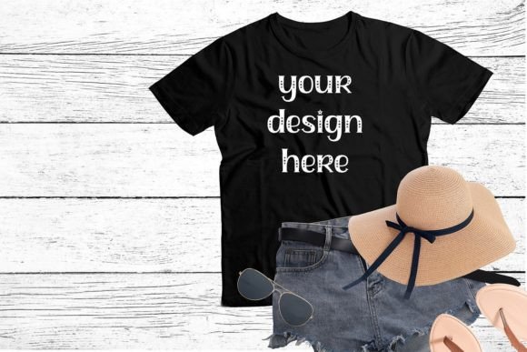 Download Summer Woman's T Shirt Clothing Mockup - Summer Collection